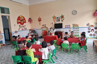 CÁC HOẠT ĐỘNG TRẢI NGHIỆM NGÀY GIỖ TỔ HÙNG VƯƠNG (10/3 ÂM LỊCH)- LỚP 3 TUỔI A1