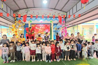 Rộn ràng ngày hội – Bé vui đón xuân cùng múa lân