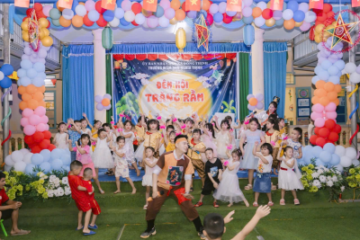 Hoạt động trải nghiệm: VUI TẾT TRUNG THU CỦA CÁC CON LỚP 5 TUỔI A1